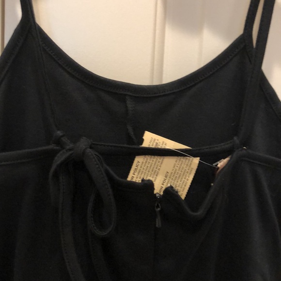 Cotton one piece long dress spaghetti straps that tie in back new not worn tags - Picture 3 of 5